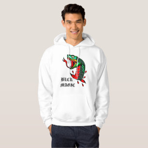 Moletom Com Capuz Hoodie tradicional branco do cobra