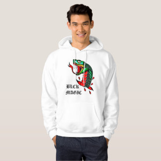Moletom Com Capuz Hoodie tradicional branco do cobra