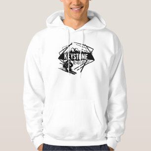 Moletom Com Capuz Hoodie trapezóide do logotipo da elevação de