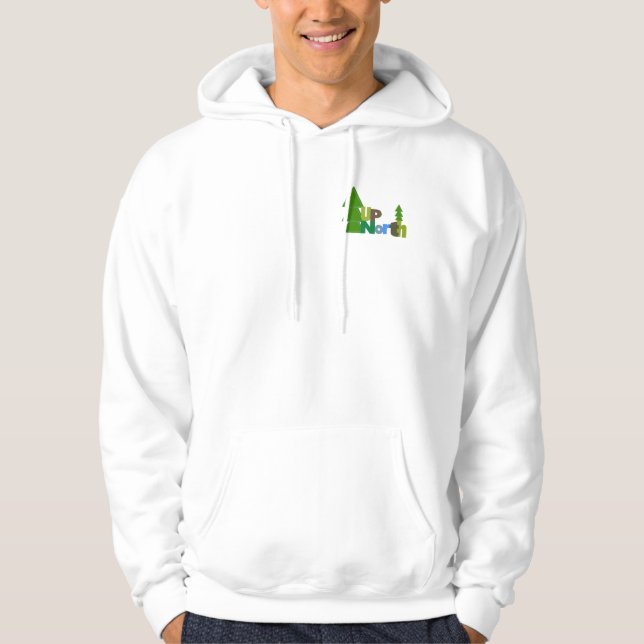 Moletom Com Capuz Hoodie UpNorth - Personalizado (Frente)
