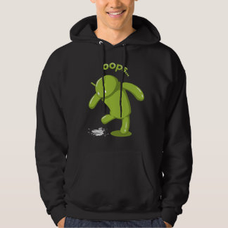 Moletom Com Capuz Hoodie V.2 do Android Oops