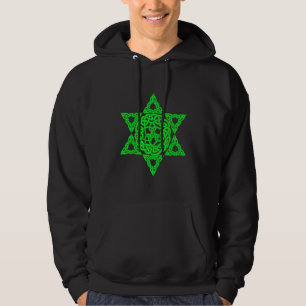 Moletom Com Capuz Hoodies celtas da obscuridade da estrela de David
