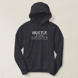 Moletom Com Capuz HUSTLE para o MÚSCULO