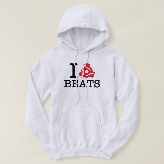 Moletom Com Capuz I 45 Beats do adaptador (Frente do Design)
