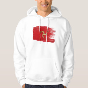 Moletom Com Capuz Ilha do Hoodie da bandeira do homem