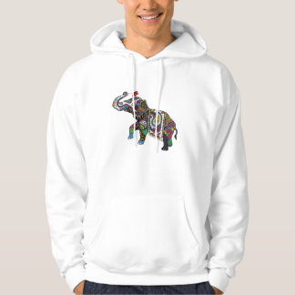 Moletom Com Capuz Indian Elephant