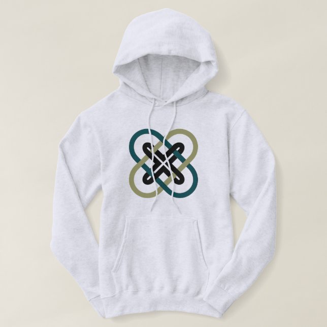 Moletom com Capuz Interlocking X Masculino (Frente do Design)