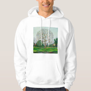 Moletom Com Capuz Inverno da árvore do arco