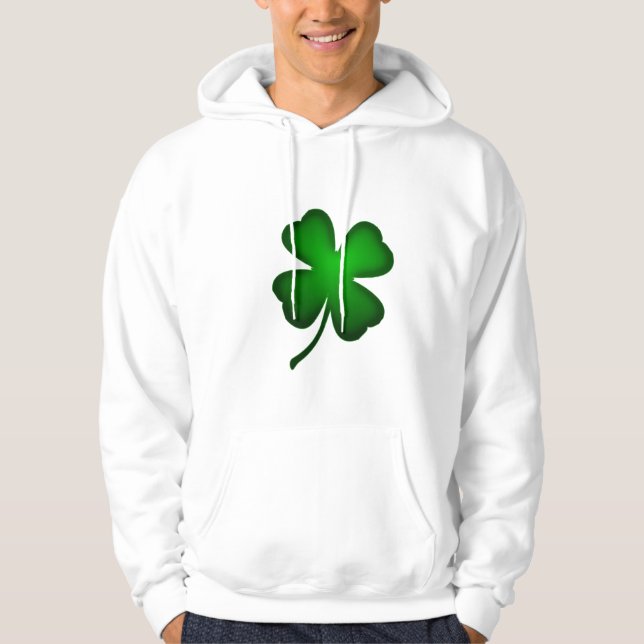 Moletom Com Capuz Irish Clover (Frente)