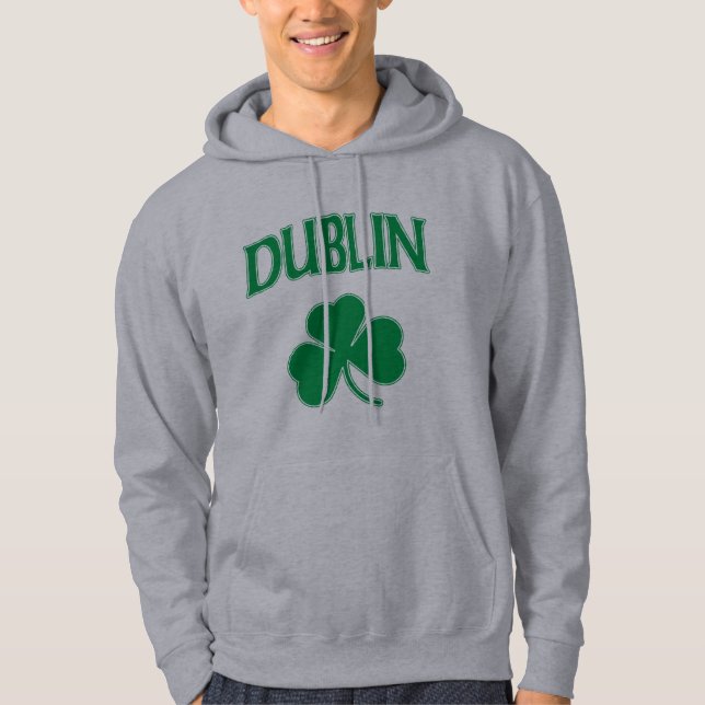 Moletom Com Capuz Irlandês de Dublin (Frente)