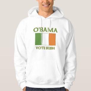 Moletom Com Capuz Irlandês do voto de Obama
