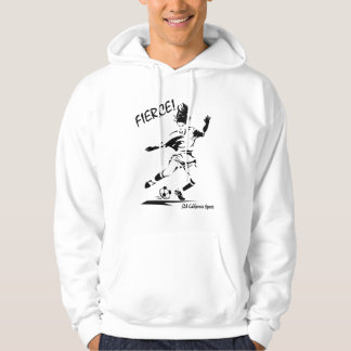 Moletom Com Capuz j2a feroz! Camisola do futebol das meninas
