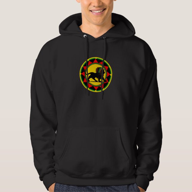 Moletom Com Capuz Jah King hoodie (Frente)