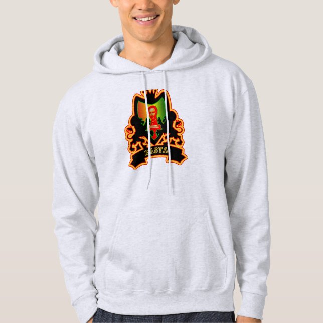 Moletom Com Capuz Jah King hoodie (Frente)