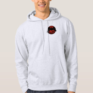 Moletom Com Capuz Jaqueta Raven Hoodie Jaqueta de Arte Cruzada Femin