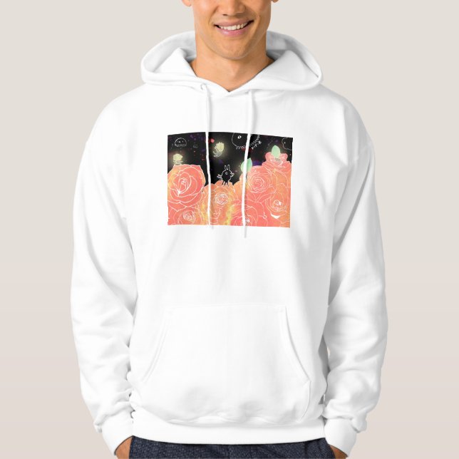 Moletom Com Capuz Jardim de rosas 2014 (Frente)