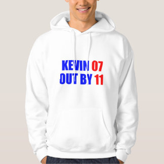 Moletom Com Capuz Kevin 07 para fora pelo Hoodie de 11 homens
