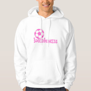 Moletom Com Capuz Lado da princesa 2 do futebol