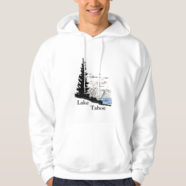 Moletom Com Capuz Lago Tahoe Hoodie (Frente)