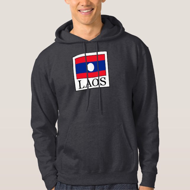 Moletom Com Capuz Laos (Frente)