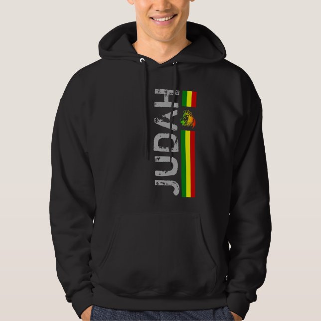 Moletom Com Capuz Leão de Judah (Frente)