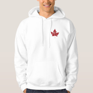 Moletom Com Capuz Legal Canadá Retro Retrómetro Hoodie Leaf Souvenir