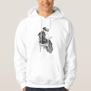 Moletom Com Capuz Leitura da menina de Gibson