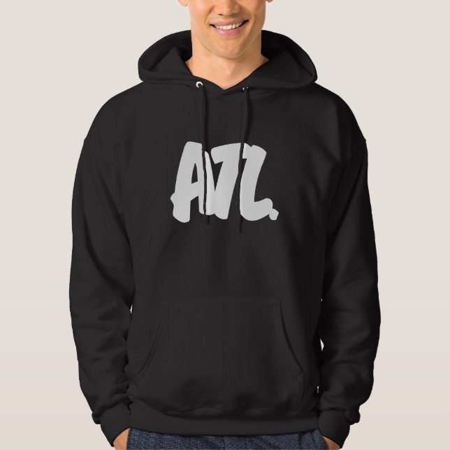 Moletom Com Capuz Letras de ATL (Frente)