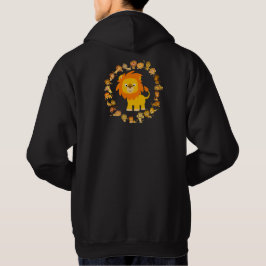 Moletom Com Capuz Lion Mandala Hoodie
