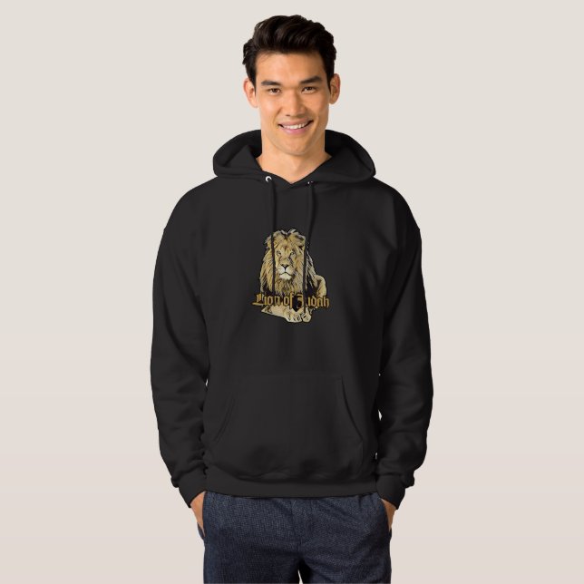 Moletom Com Capuz Lion of Judah - Big Lion Hooded Hoodie - (Frente Completa)