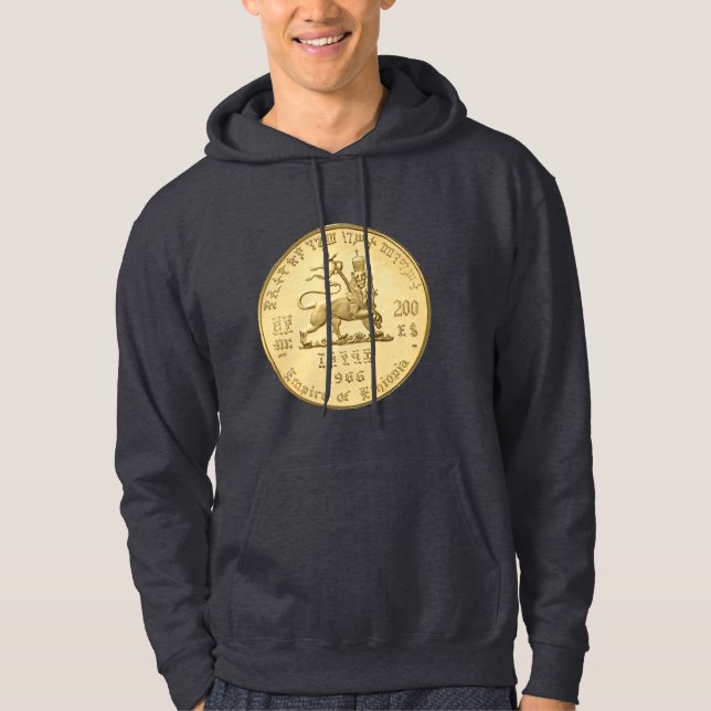 Moletom Com Capuz Lion of Judah - Jah Rastafari Rasta reggae Hoodie (Frente)