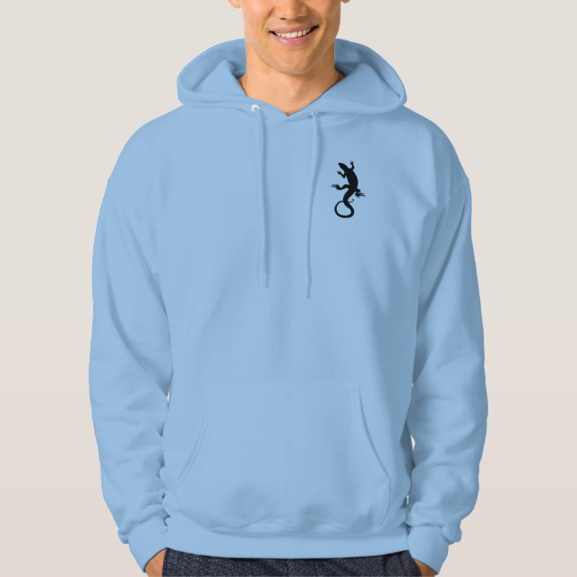 Moletom Com Capuz Lizard Art Hoodie Jaqueta Lizard Hoodie (Frente)