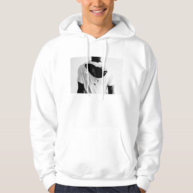 Moletom Com Capuz logo antes de dizer adeus 2 (Frente)