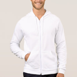 Moletom Com Capuz Logotipo branco MITMTFL Hoodie Zip