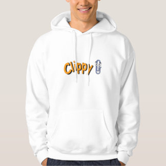 Moletom Com Capuz Logotipo de Clippy - Hoodie