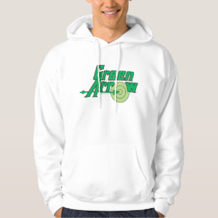 Moletom Com Capuz Logotipo de seta verde