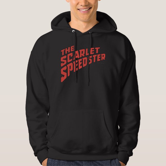 Moletom Com Capuz Logotipo do acelerador de escarlet (Frente)