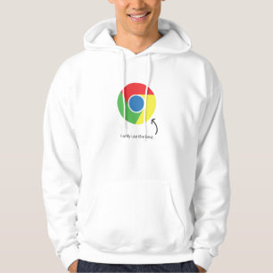 Moletom Com Capuz Logotipo Hoody do cromo