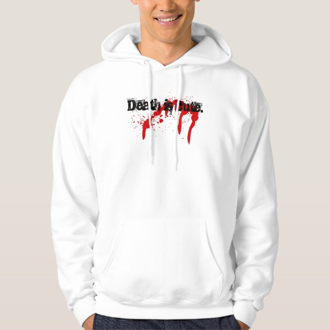 Moletom Com Capuz Luz hoody de Skully (a morte é bonito) (Frente)