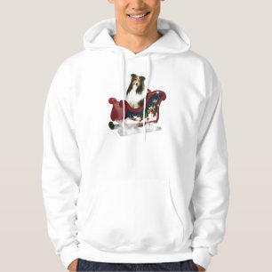 Moletom Com Capuz Magic Sleigh Sheltie