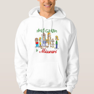 Moletom Com Capuz Mantida em Captivo no Missouri