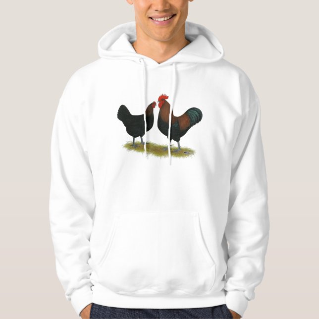 Moletom Com Capuz Marans Black Copper (Frente)
