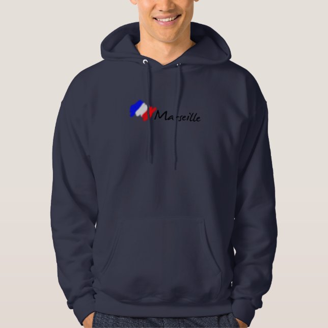 Moletom Com Capuz Marselha Hoodie (Frente)