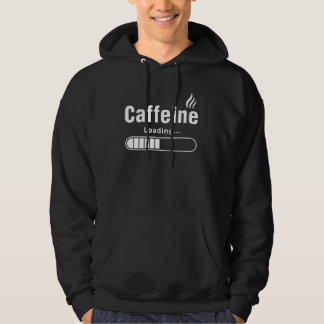 Moletom com Capuz Masculino – “Carregando Cafeína…