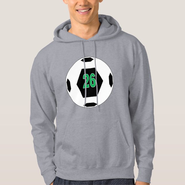 Moletom com capuz masculino cinza DESIGN SPORT 26 (Frente)