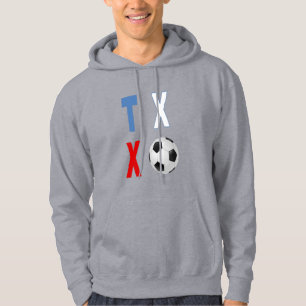Moletom com capuz masculino cinza TEXAS SPORT