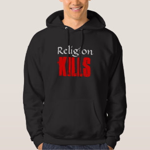 MOLETOM COM CAPUZ MATARES DE RELIGIÃO