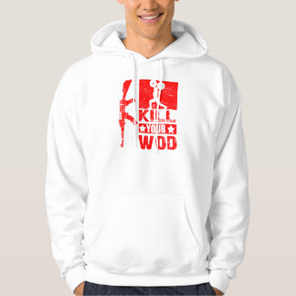 Moletom Com Capuz Mate seu WOD - Hoodie do AK47 dos homens