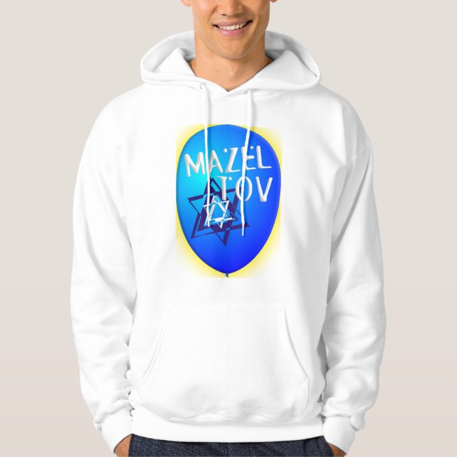 Moletom Com Capuz Mazal Tov (Frente)