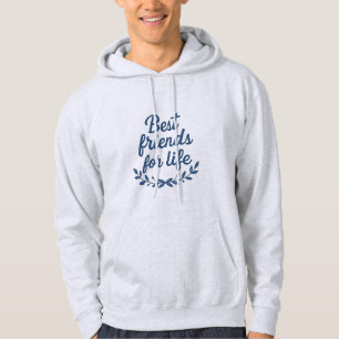 Moletom com Capuz Melhores Amigos Para a Vida